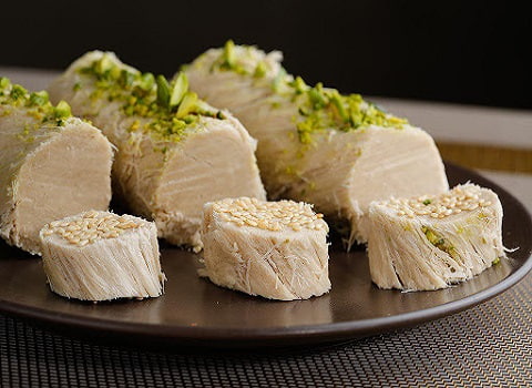خرید حلوا ارده پشمکی + قیمت فروش استثنایی